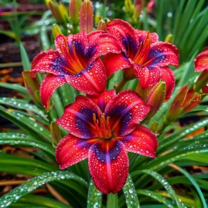 Лилейник Солар Вин купить по цене от 329р. в интернет-магазине «Посадика» с доставкой почтой в в Сосногорске и по всей России – [изображение №1].