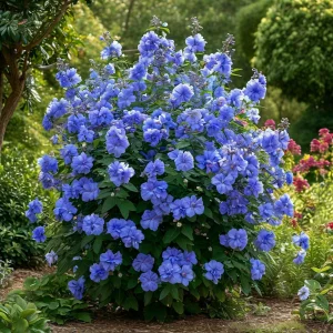 Гибискус Сансет Блоссом купить по цене от 248р. в интернет-магазине «Посадика» с доставкой почтой в в Сосногорске и по всей России – [изображение №1].