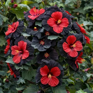 Гибискус Шиммеринг купить по цене от 720р. в интернет-магазине «Посадика» с доставкой почтой в в Сосногорске и по всей России – [изображение №1].