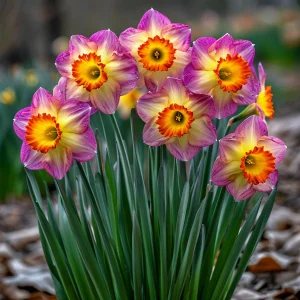 Нарцисс Файер Вотекс купить по цене от 2000р. в интернет-магазине «Посадика» с доставкой почтой в в Сосногорске и по всей России – [изображение №1].